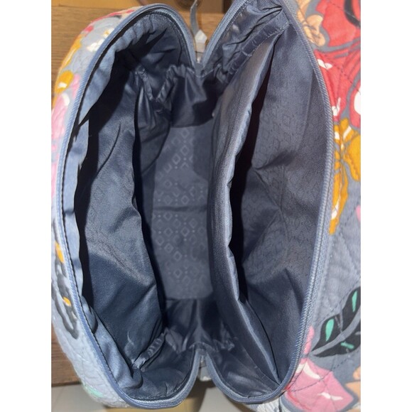 Vera Bradley Essential Laptop Backpack Coastal Paradise Gray NWOT main image 8